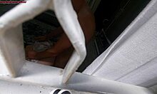 Watching My Stepbrother Pound His Wife Hard Through Bedroom Window