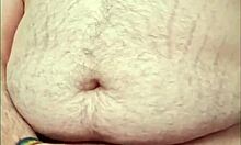 Chubby guy dildo and cumming compilation