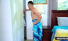 Little princess pervy stepsis leana lovings stole stepbro cum