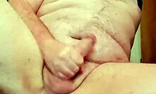 Chubby guy dildo and cumming compilation
