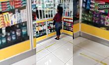 Latina Wife Accepts Stranger's Offer For Car Sex