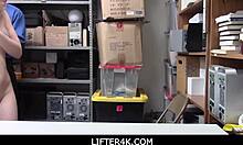 naomi nash as the young 18+ slut thief caught sitting in creepy officer's lap