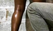 In South Africa, a mature milf enjoys getting fucked by a young guy.