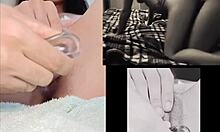 Hey, check out these lesbians getting it on while I touch myself.