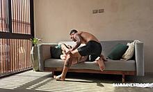 Wow! Real Amateur Couple in Raw Cowgirl Fucking with Monster Cock!