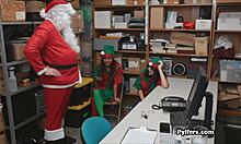 Asian Teen Elves at the Office