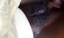 My friend's wife is a curvy brunette.