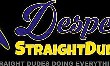 Young Office Man Overcome with Pleasure from Gay Coworker's Monster Cock Blowjob in Office.