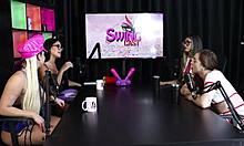 I keep tryin’ to wreck my own pussy alone, wanna bang with 10 guys at once!