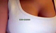 Alessandra learns to shake her tits slow and sexy