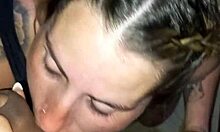 deepthroat blowjob till facial cum on latina 😏