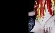 with a lover via video call, wanna watch me?