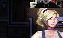 werewolves retreat with rachel and leslie in uncensored threesome, bent over for muff diving and handjob