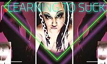 Horny Stepsister Teaches Friend To Suck Cock For Her Viewing Pleasure