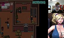 werewolves retreat with rachel and leslie in uncensored threesome, bent over for muff diving and handjob