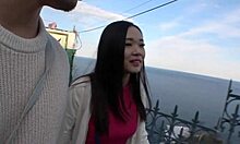 Asian amateur with small tits in full video version