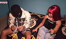 lekki estate agent enjoys gay sex with fat couple, books another session in homemade video