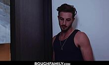 Annoying step sister gia derza roughs up her stepbrother