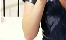 We slipped into PVC panties you love so much