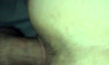 i creampie my wife's pussy from behind