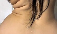 Fucking stepcousin at home, filling with semen