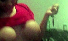 Hot Beautiful White Babe With Huge Tits Teasing