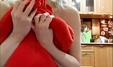 Do not do this at home masturbation with an electric garland