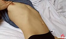 good morning, let's start with an amateur creampie in the early hours