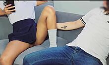 hermanastro tiene sexo con tayler ante de ir a la universidad