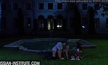 who's in secret outdoor trio with two gorgeous teens?