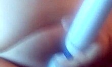 Fucking and toy wife till she cums!