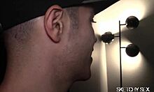 Gay cum rush builds intense contrast between pleasure and release