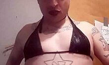 sexy sissy teases in solo amateur play for fun