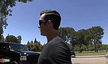 a giant dick for skinny blonde slut deepthroat and muff diving