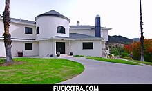 Petite Babe Allie Addison Tries Huge Cock