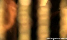 Beautiful Bollywood Girlfriend Meets Mature Friend