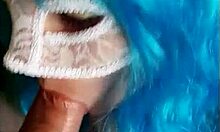 i watch my teen girlfriend devour this monster cock in a sloppy blowjob