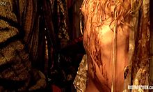 Извращенный дедушка и грязная жена трахают сладкую тинейджерку