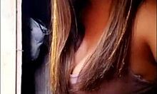 My neibor spies on me changin my uniform, I notic and seduc him