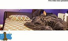 Step sister spends night with step brother