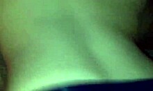 wife in mask with toys