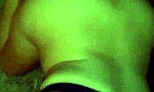 wife in mask with toys