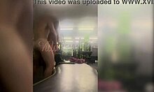 I fuked the gym personel in public with my big cok