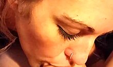 i was with my girlfriend and friend, giving blowjob in pov, but i messed up the timing