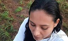 Karely Ruiz enjoys a jungle adventure with her boyfriend