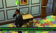 Karen Pays Debt With Threesome