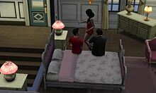 Karen Pays Debt With Threesome