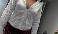 Girlfriend Rubbing Dick In Her Face