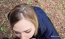 Blonde in pantyhose bangs hard in public bushes, wanna see?