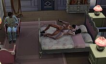 Karen Pays Debt With Threesome